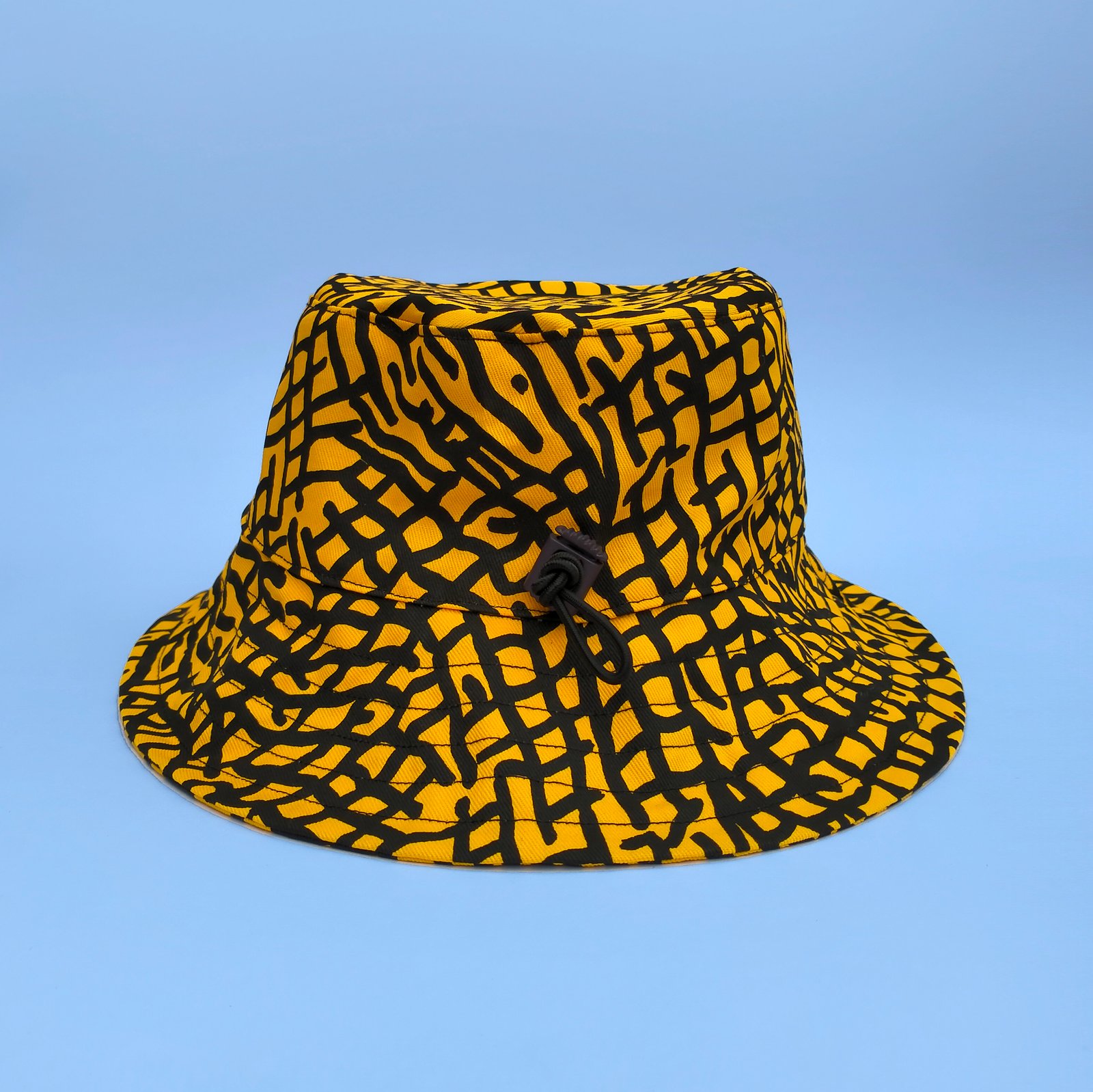 ELEPHANT BUCKET HAT - PINK/WHITE/YELLOW